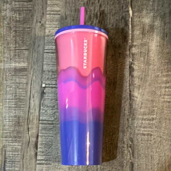 New STARBUCKS 24oz. Tie-Dye Tumbler